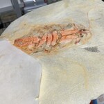 丸焼きたこせんべい - 海老せんべい