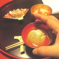 菊乃井 本店 - 結婚記念のお祝いという事で、お祝いの膳を準備してくれていた