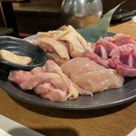 Teppanyaki Tori Kuchibashi - 銘柄鶏の食べ比べセット╰(*´︶`*)╯♡