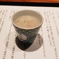 汐見 - ◆蕎麦湯からスタート