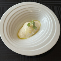 リストランテベルーガ - 新玉ねぎのパンナコッタ