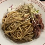 金町製麺 - ホタルイカの冷たいおつまみ麺