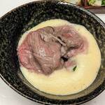 北新地しゃぶしゃぶすき焼き きらく - 霜降り黒毛和牛サーロイン(コース料理 翡翠~かわせみ~コース)