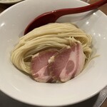 金町製麺 - 浅利出汁の塩つけそば