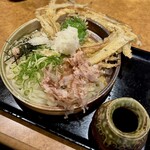 大地のうどん 博多駅ちかてん - ごぼう天おろしぶっかけ