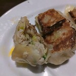 Buraun - 大判手包餃子 断面アップ！