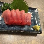 そば処 田中屋 - 生本まぐろ中トロ
