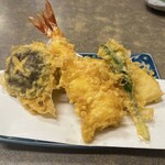 そば処 田中屋 - 天ぷら盛り