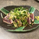 そば処 田中屋 - カツオたたき