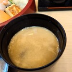 すし処 鮨賢 - みそ汁
                                しじみのみそ汁でした。