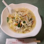 上海豫園 - ある日の塩サンマー麺