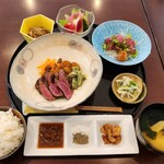 福久来 - 料理写真:ヒレステーキ御膳　3,850円