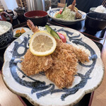 Tonkatsu Sennoki - ミックスフライ定食