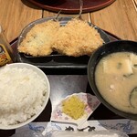 海鮮居酒屋 山傳丸 - フライ定食980えん