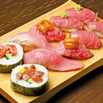 Yonezawa beef Sushi assortment