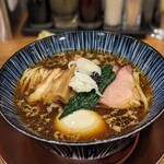 Mendokoro Aono - 特製醤油ラーメン　中細平打