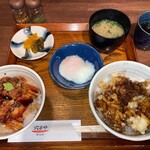 穴子や 神谷町 - ミックス定食