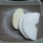 味の蔵どんつく - りんごとラ・フランス