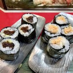 立喰 さくら寿司 - かんぴょう巻きと納豆巻き
