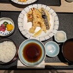 Ginza Tenichi - 天ぷら定食（梅）