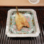 緒方 - 明石キス天ぷら