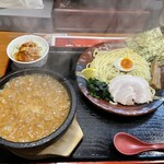 Shinshindou - 伊勢海老つけ麺とミニかつおめしのセット