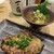 うまい鮨勘 - 料理写真:あわびの肝となめろう笹の葉焼き
