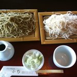 手打ちそば処小杉 - あわせもり　大盛り