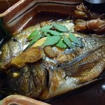 料理民宿ないとう - タイの煮魚