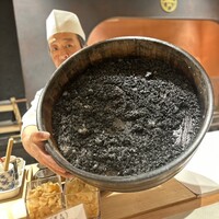麻布 黒しゃり - 