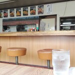 百万石どんどん - カウンター席