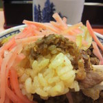 三河家 - ご飯とたれの具合が大変良いですね。