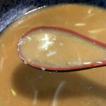 麺場 もっけい - とろみのある味噌スープ