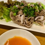 やきとり鴨平 - せんまい刺