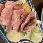 やきとんパンチ - 推しの肉刺しが走った後の身体に染みました。