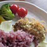 キッチン ブルー グローブ - 最後のポワレ、備え付け野菜