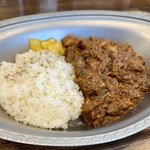 しあわせ中華そば食堂 にこり - 飯田のカレー(ハーフ)