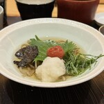 玄水 - 広島 比和在来種 梅おろしそば