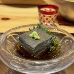 玄水 - 黒胡麻豆腐