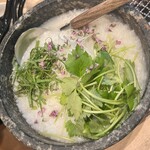 焼肉あきら漸 - 石焼き牛テールのおじや