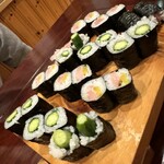 Sushi Kazu - トロタク・カッパ巻き