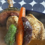 Kawaraya soup curry - カレーアップ②