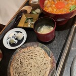 鼓道 - 極・特上親子丼＋ミニ・セイロ蕎麦