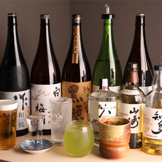 Enjoy sake carefully selected by the owner to further enhance the flavor of the Sushi.