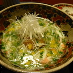 なかむら - 2014年2月　海老芋のあられ揚げ・蟹身　あんかけ