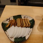 三毎 - 自家製からすみ大根