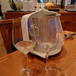 空と海の十字路 - 白ワイン　　　乾杯