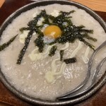 Toriki zoku - 山芋鉄板焼き