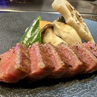 鉄板焼 花 - 岩手牛サーロイン