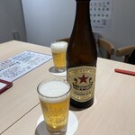 243726470 - 瓶ビール サッポロ赤星